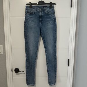 AG super high rise jeans